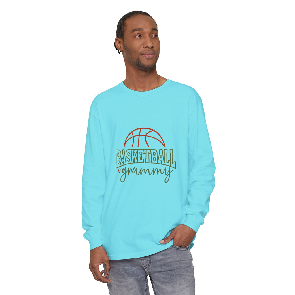Basketball Mommy Long Sleeve Tee