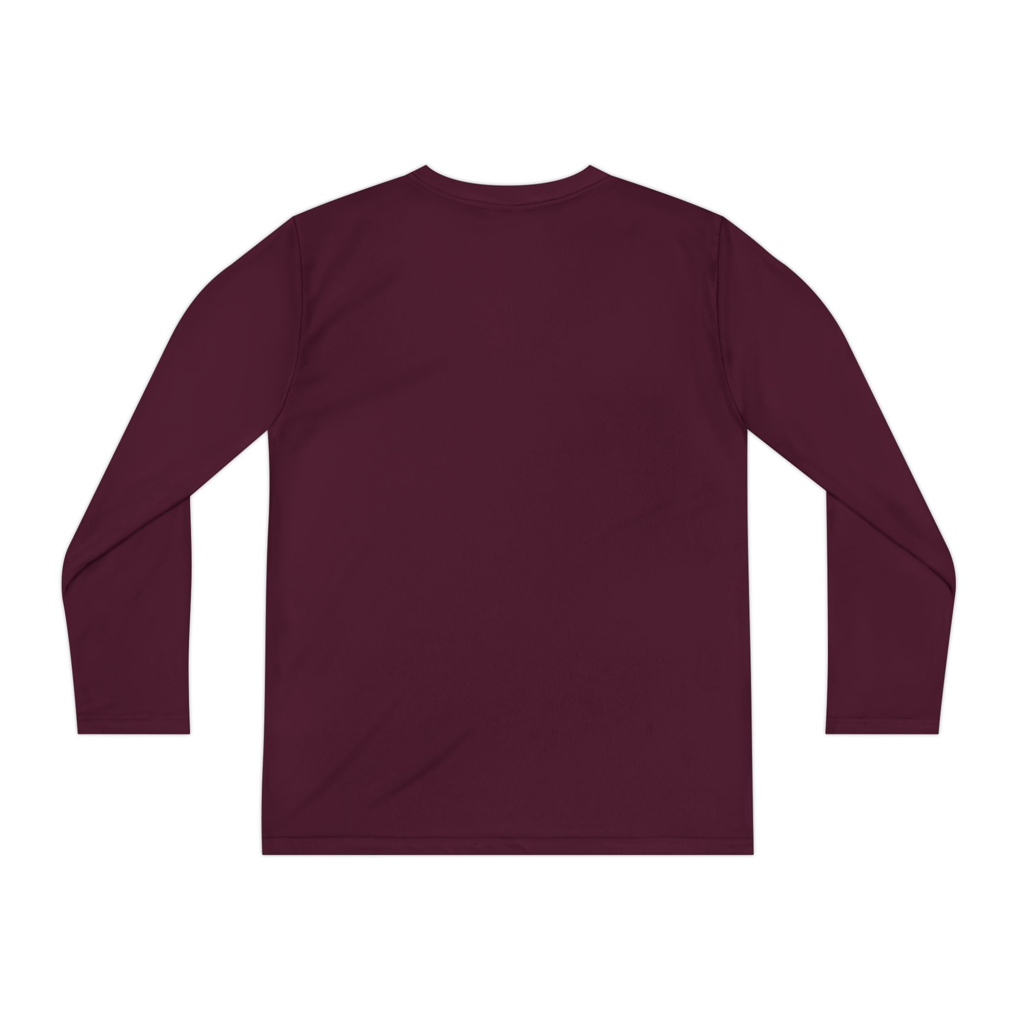 Youth Long Sleeve Tee — Winter Deer Forest Graphic