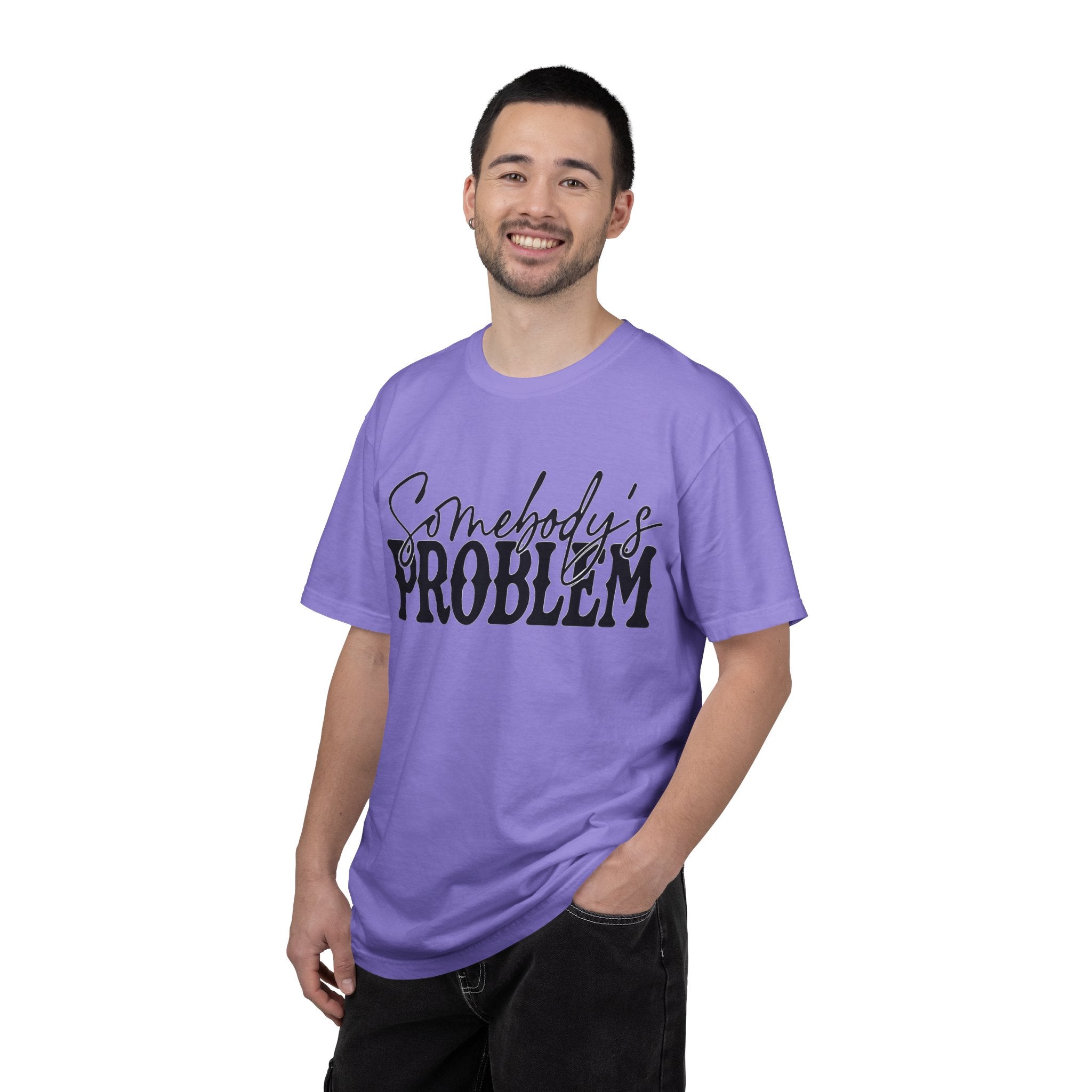 Somebody's Problem T-Shirt — Bold Script Graphic Tee