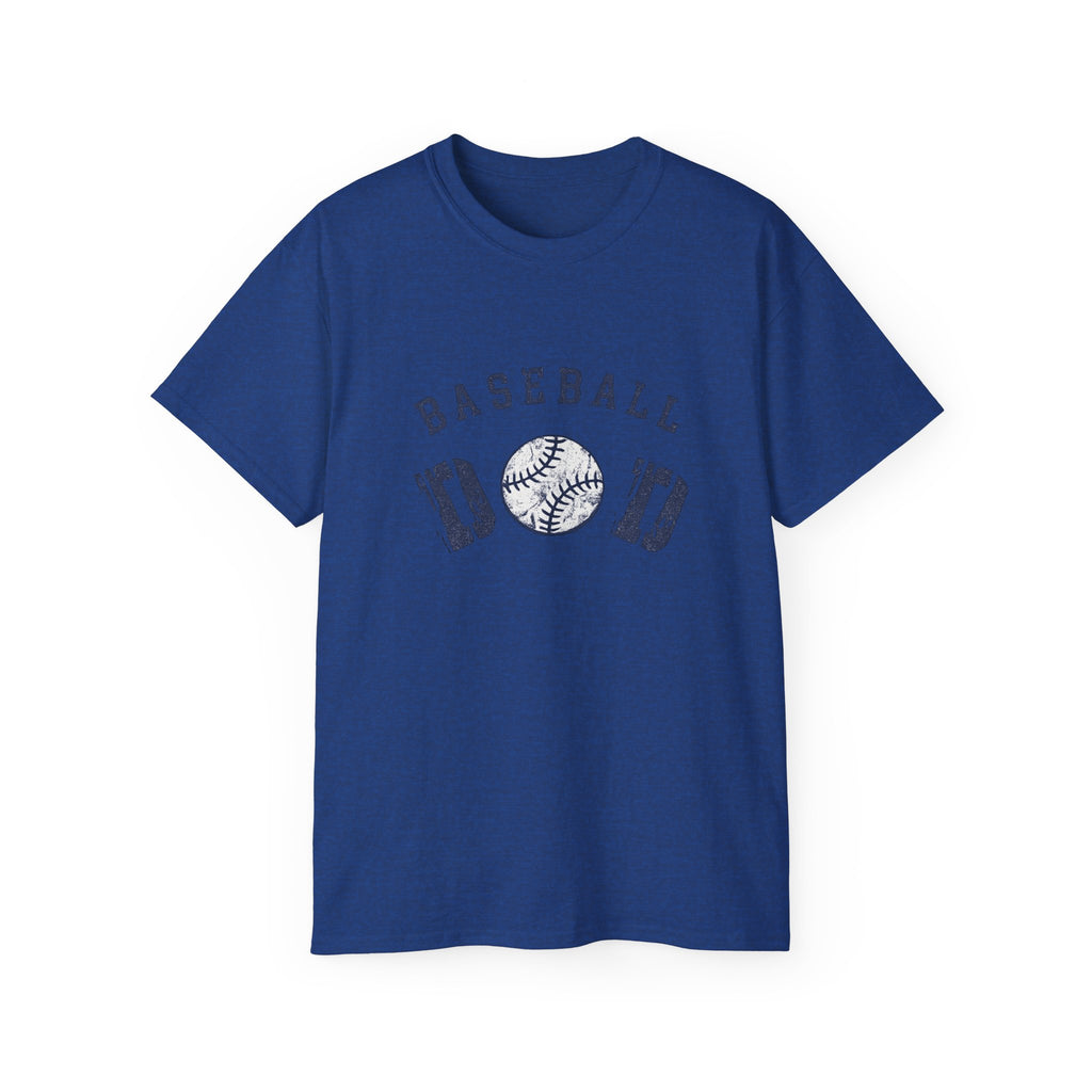 Baseball Dad T-Shirt — Vintage Baseball Graphic Tee for Fathers