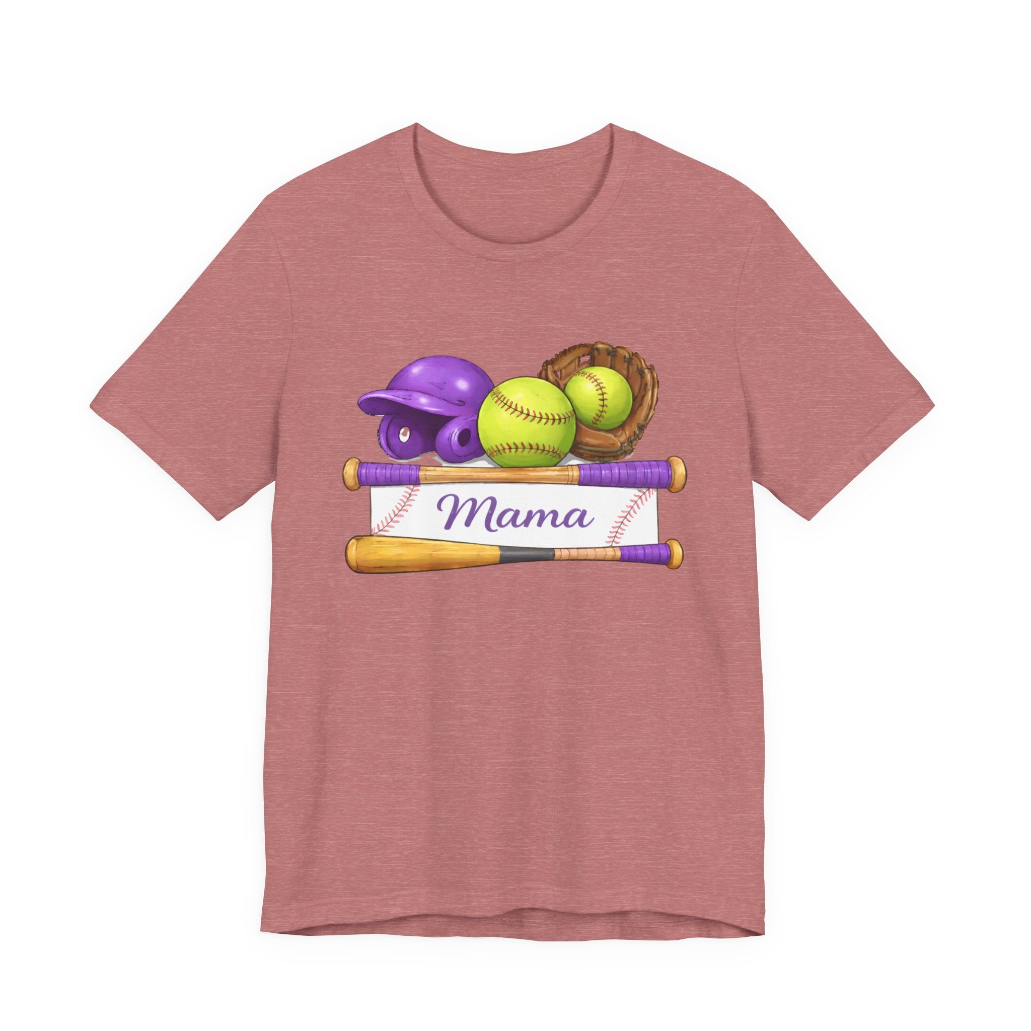 Mama Softball Mom T-Shirt