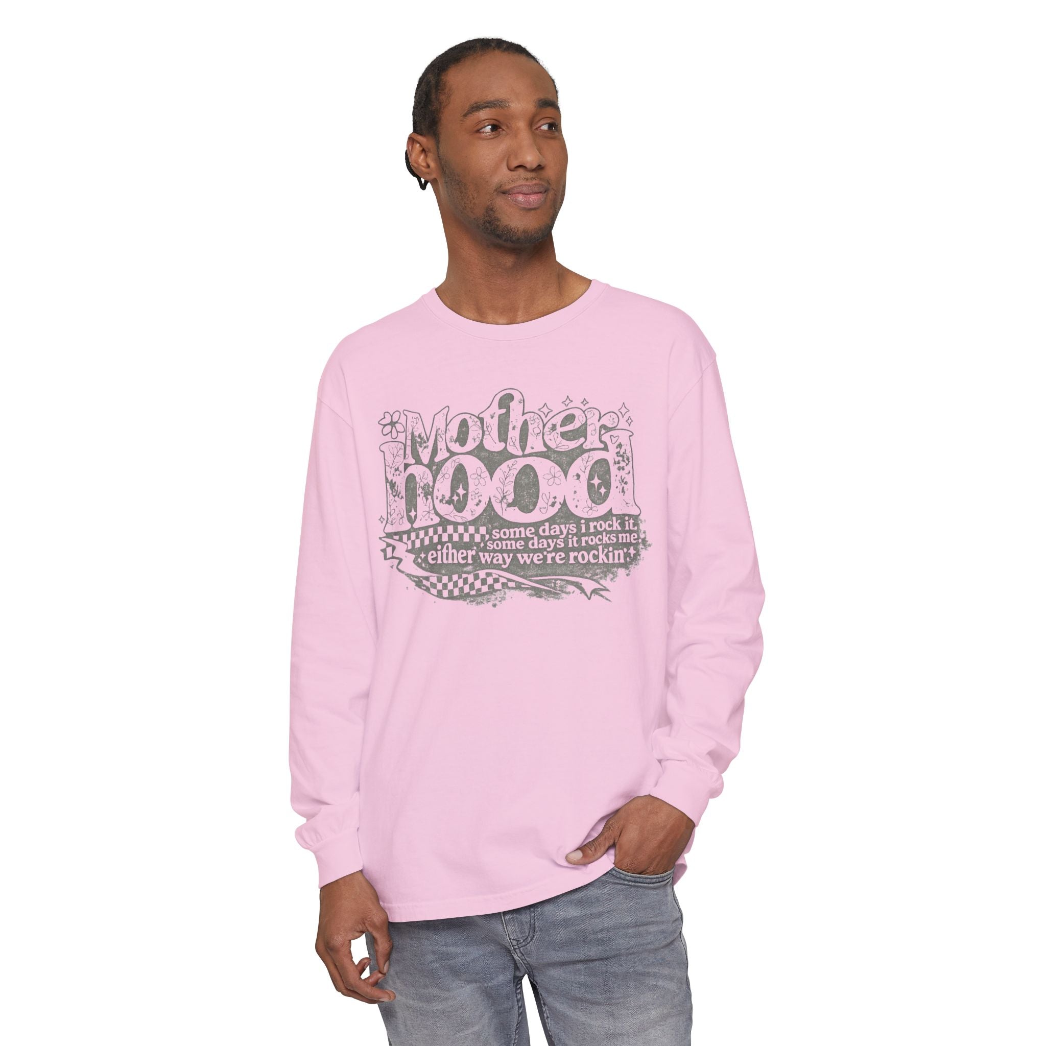 Motherhood Rocks Long Sleeve T-Shirt