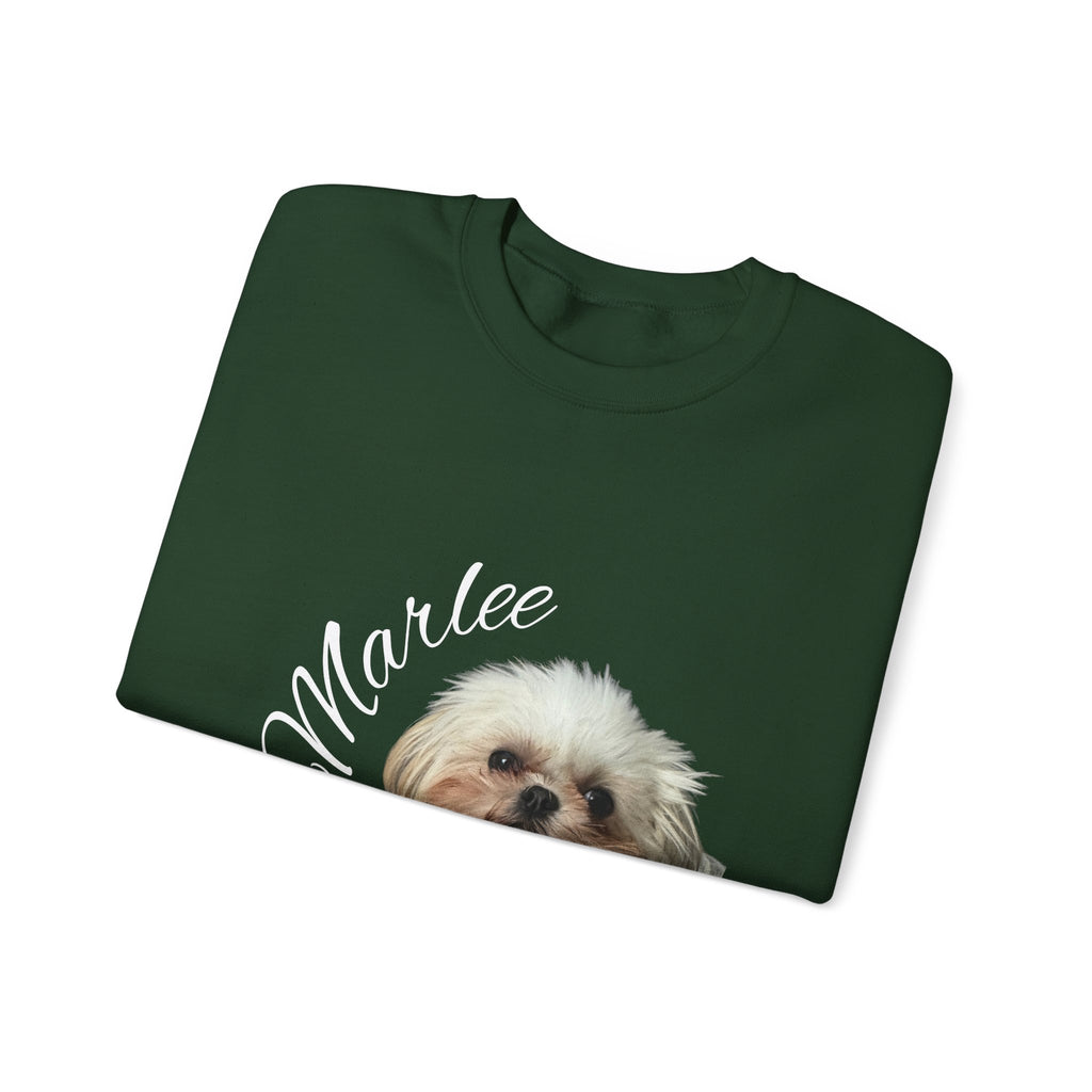 Cute Shih Tzu Puppy Crewneck Sweatshirt — Cozy Dog Lover Pullover