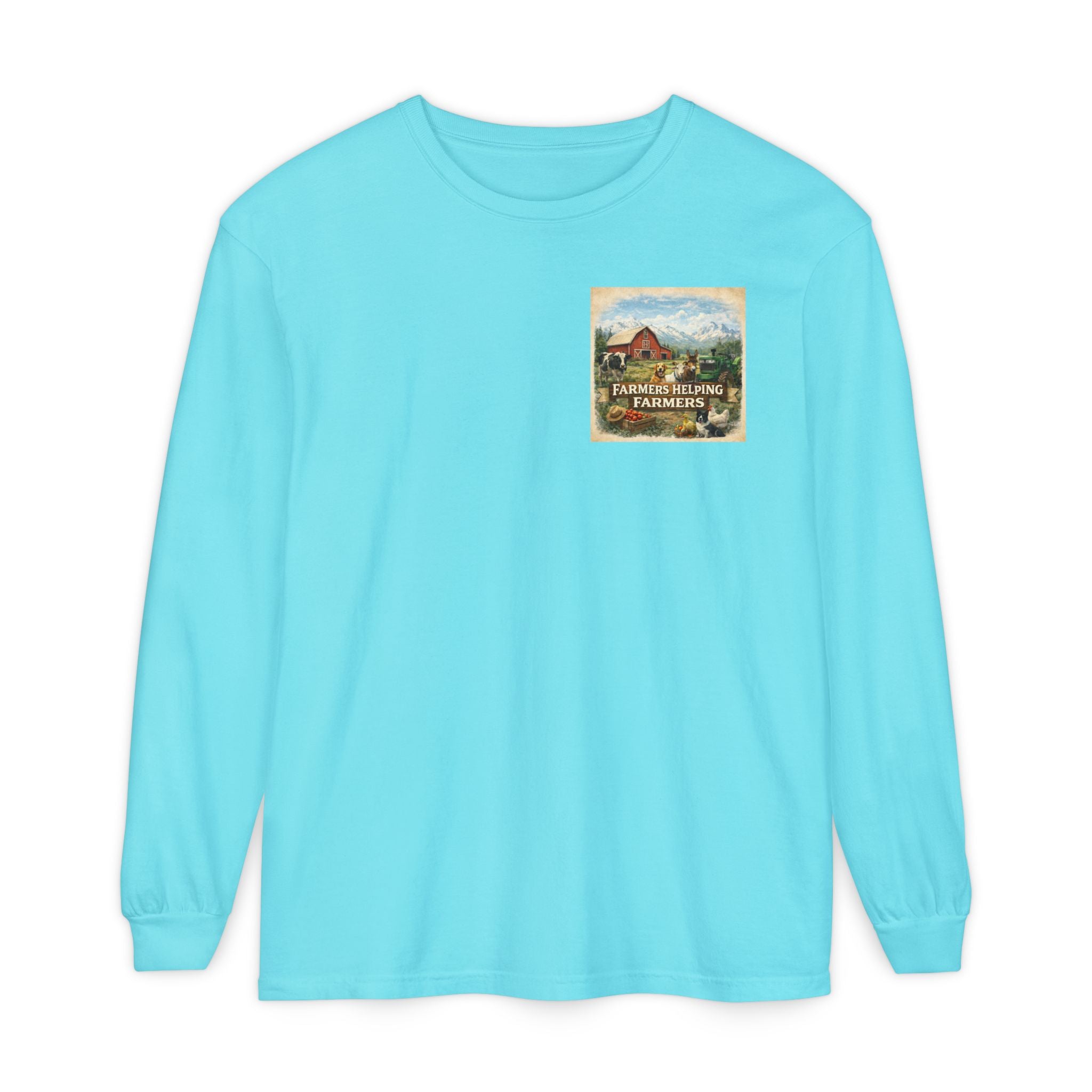 Farmers Helping Farmers Long Sleeve Tee