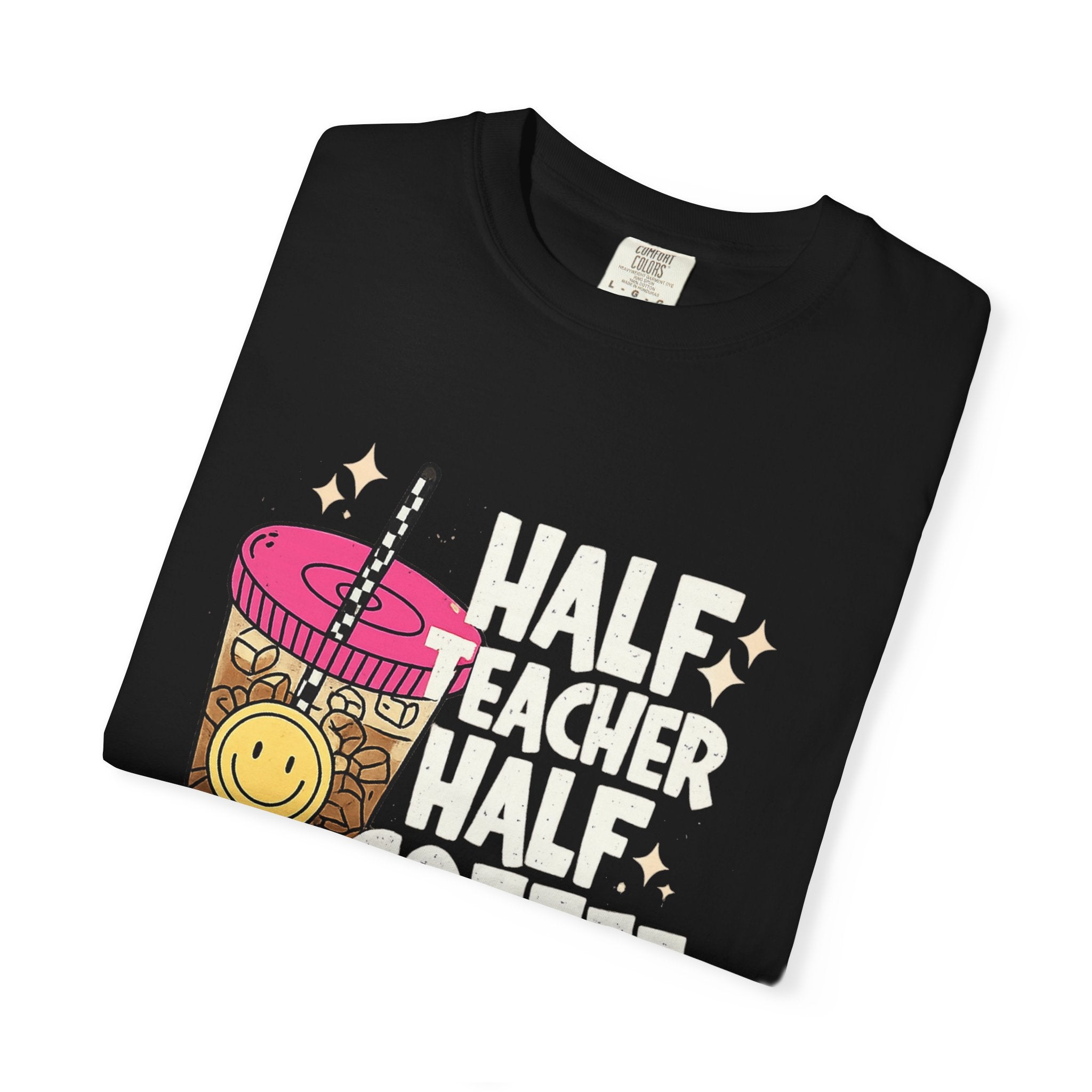 Smiley Bubble Tea T-Shirt — Cute Boba Drink Graphic Tee