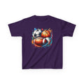 Kids Multi-Sport Splash T-Shirt — Soccer, Basketball & Football Graphic