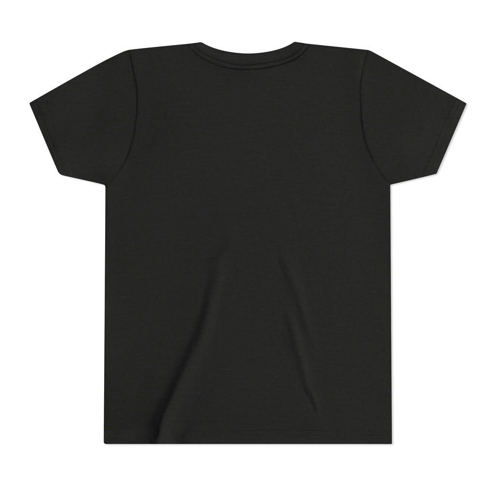 Youth K Monogram Pencil Tee — Kids Initial Letter K School Shirt