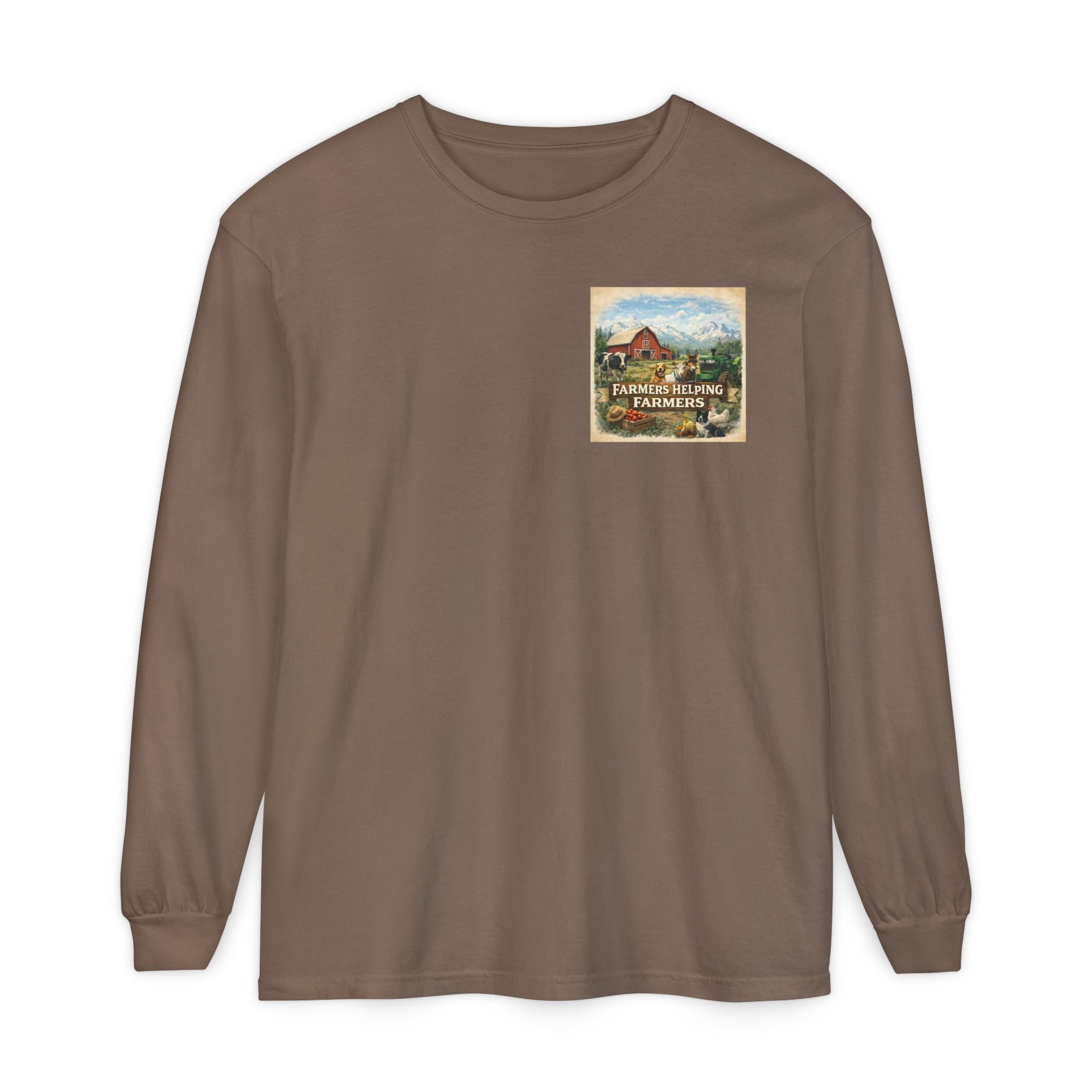 Farmers Helping Farmers Long Sleeve Tee