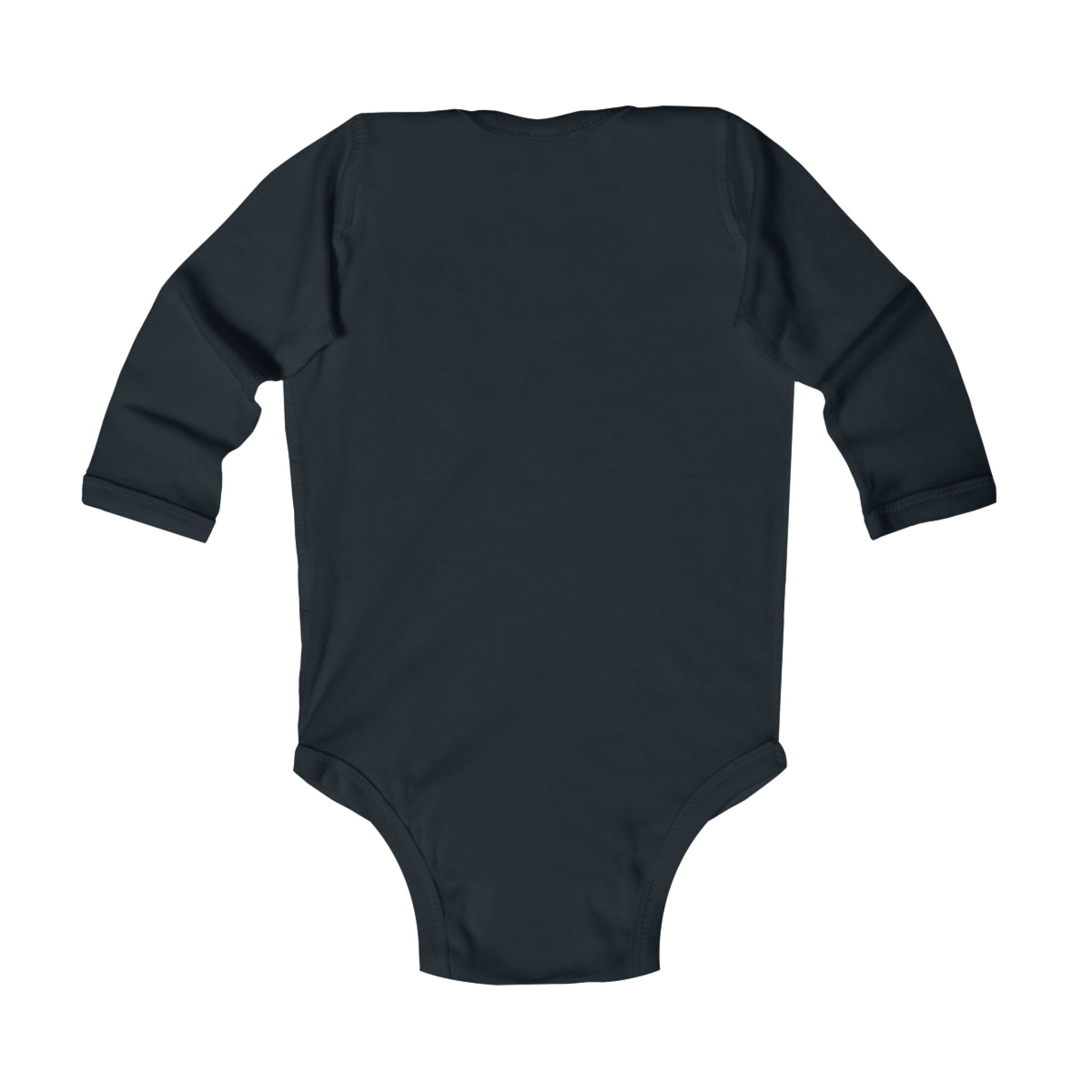Mini with Floral Accent Infant Long Sleeve Bodysuit