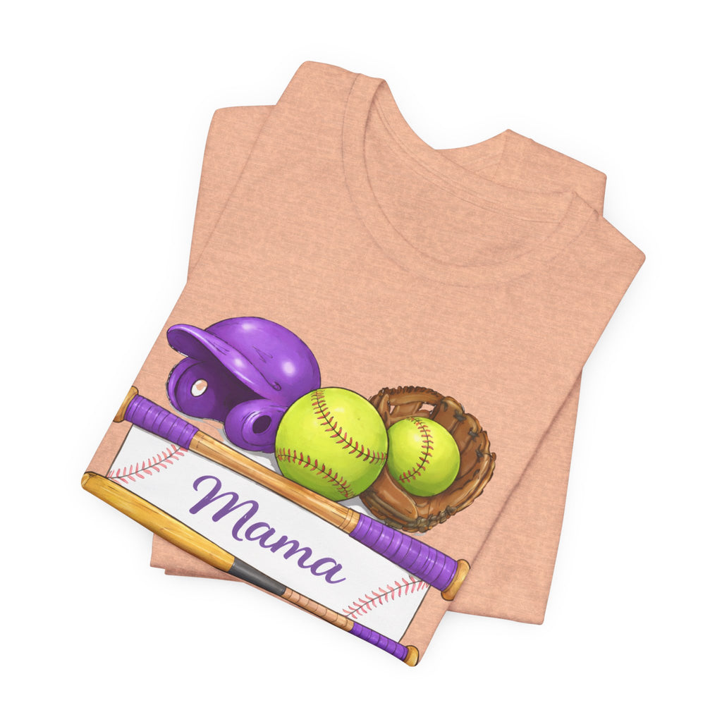 Mama Softball Mom T-Shirt