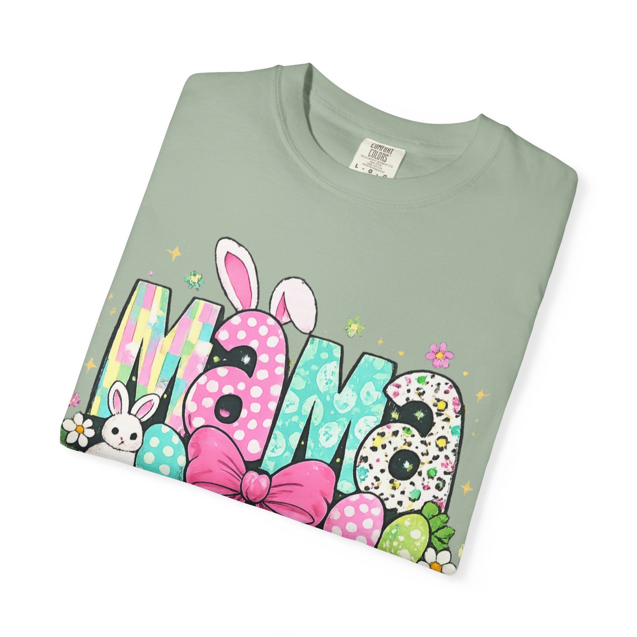 Mama Easter T-Shirt — Pastel Bunny & Egg Spring Shirt