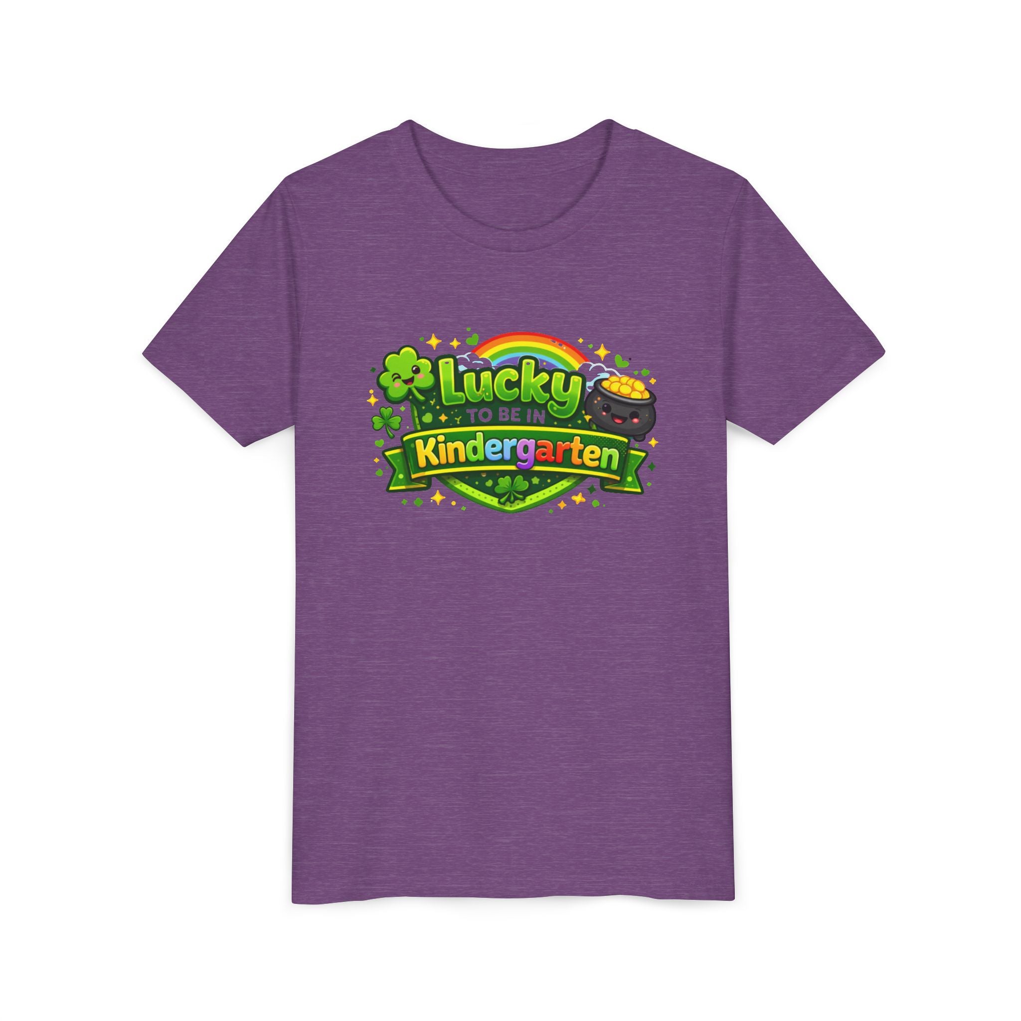 Lucky to Be in Kindergarten Youth Tee — St. Patrick’s Day Kindergarten Shirt
