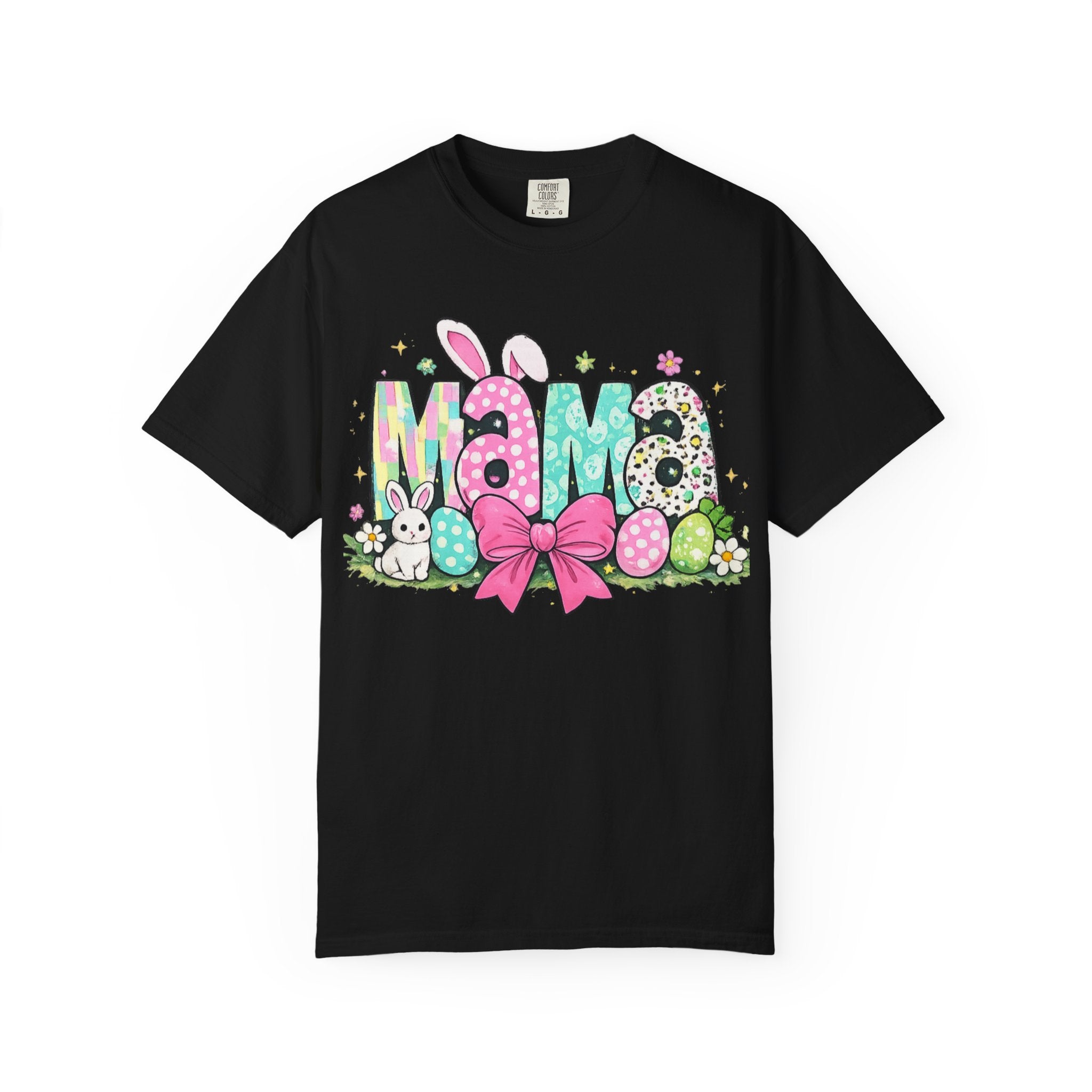 Mama Easter T-Shirt — Pastel Bunny & Egg Spring Shirt