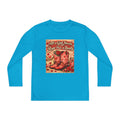 Youth Long Sleeve Tee — "All a Girl Needs is the Right Pair of Boots" Western Graphic