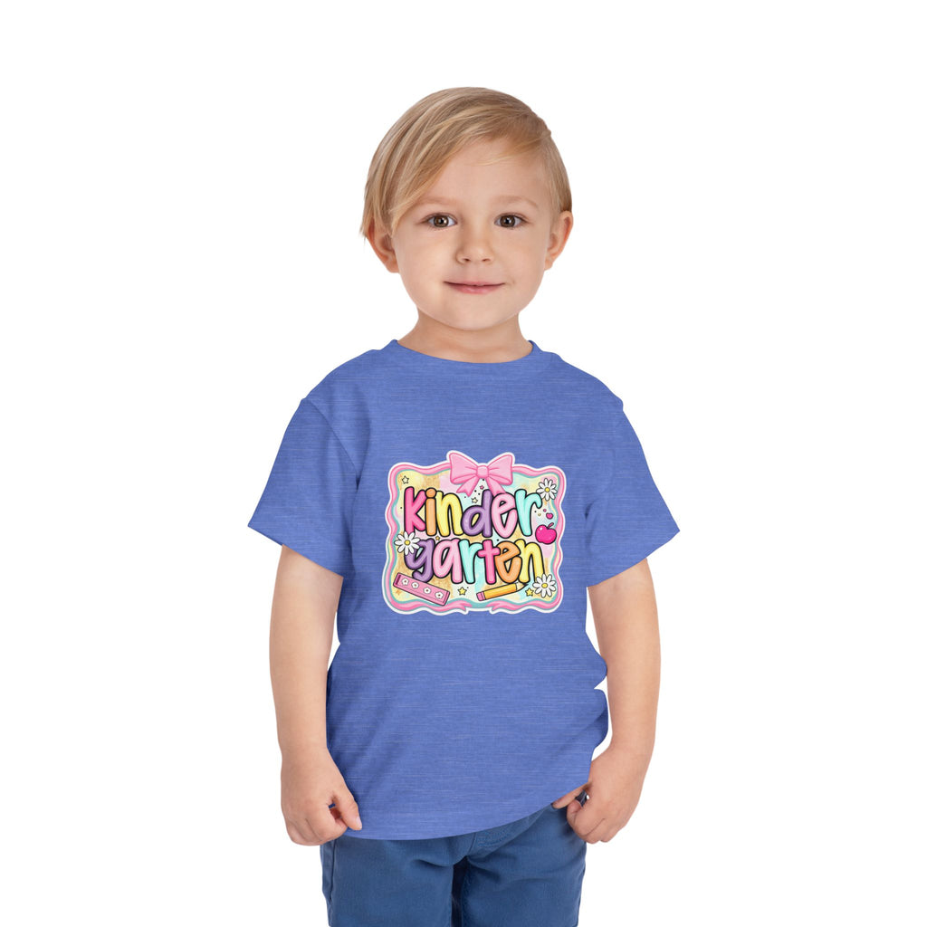 Kindergarten Cute Graphic Toddler Tee — Back to School Shirt