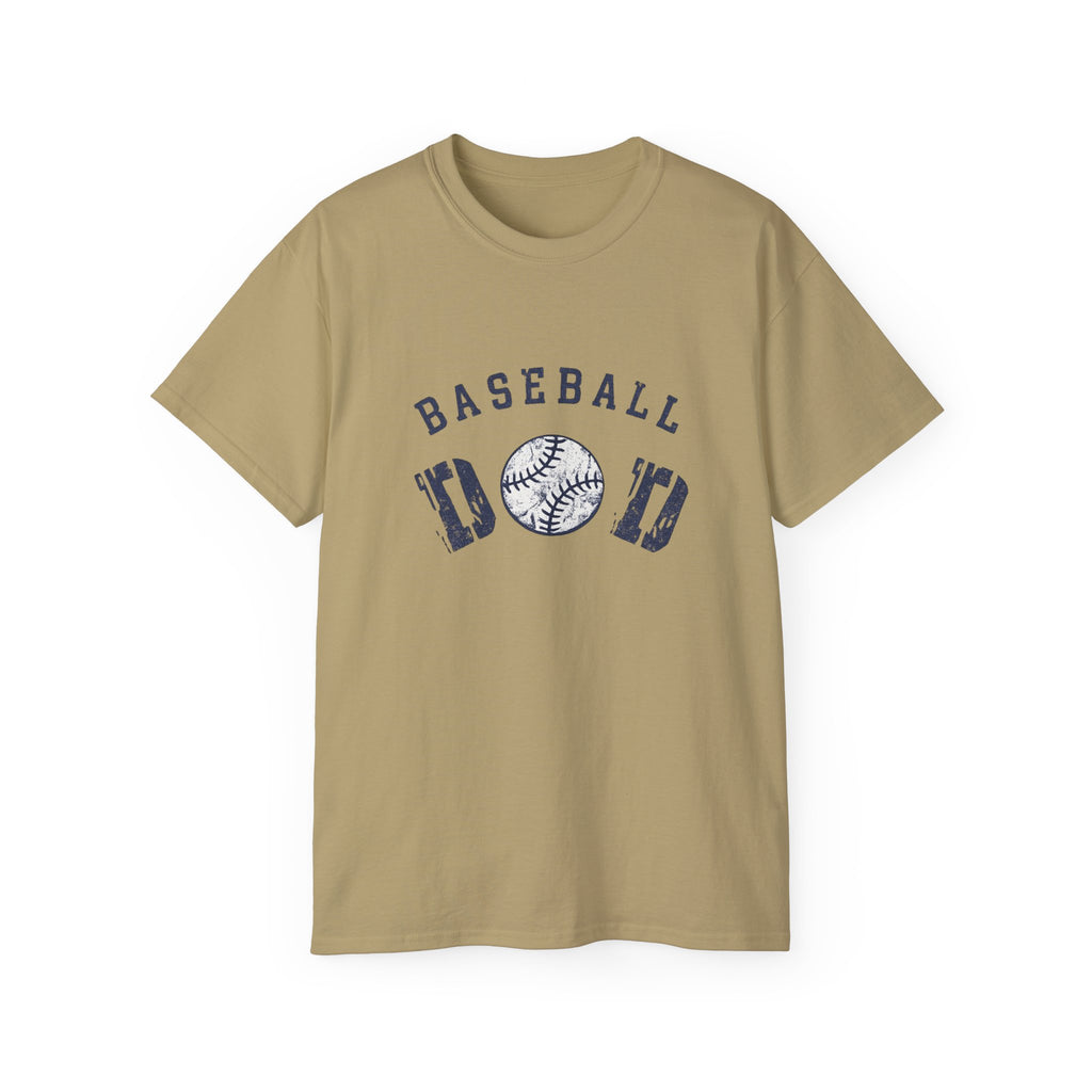 Baseball Dad T-Shirt — Vintage Baseball Graphic Tee for Fathers