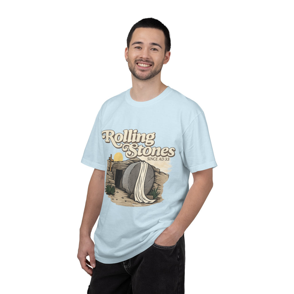 T-Shirt — Vintage 'Rolling Stones' Tomb Design