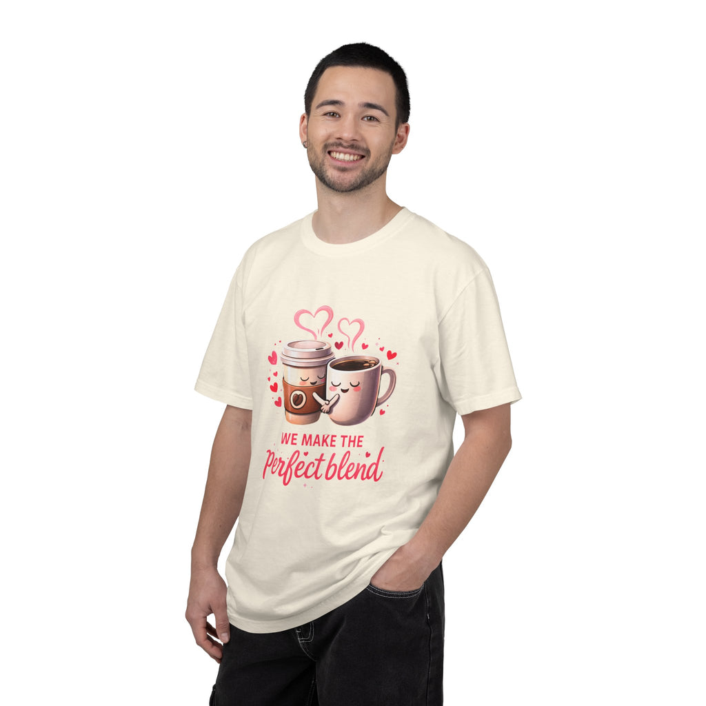 Perfect Blend Coffee Tee — 'We Make the Perfect Blend' Cute Couples T-Shirt