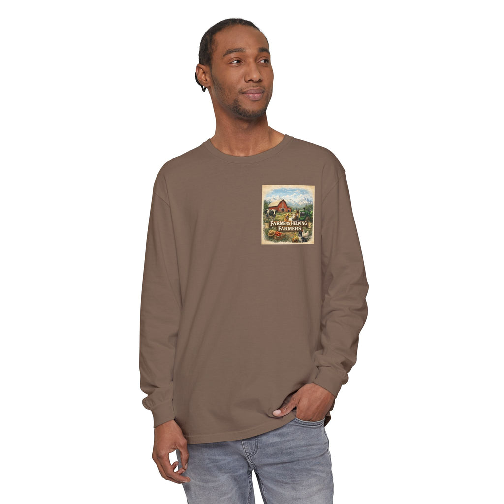 Farmers Helping Farmers Long Sleeve Tee