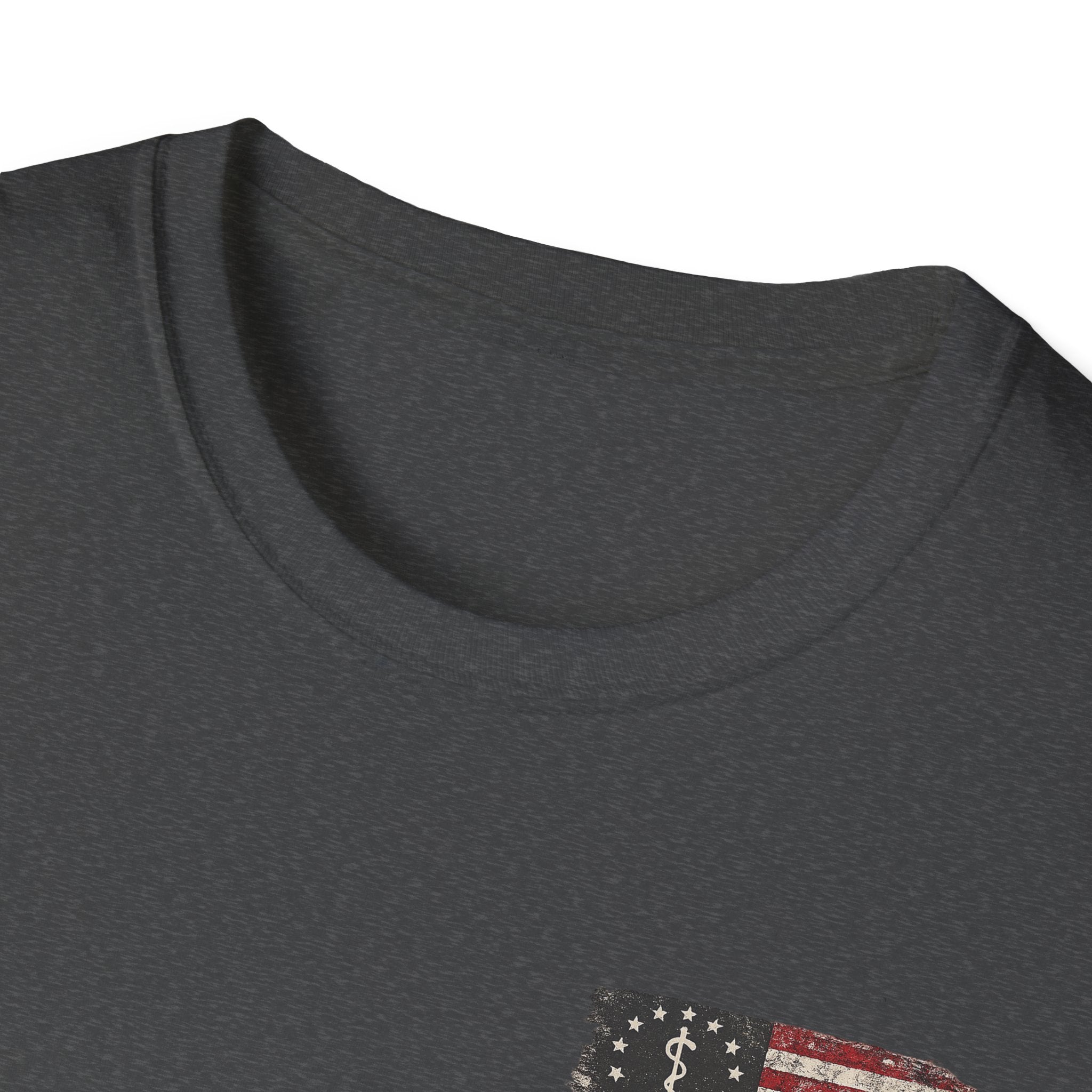 Emotional Support Husband T-Shirt — Patriotic "Do Not Pet" Graphic Tee