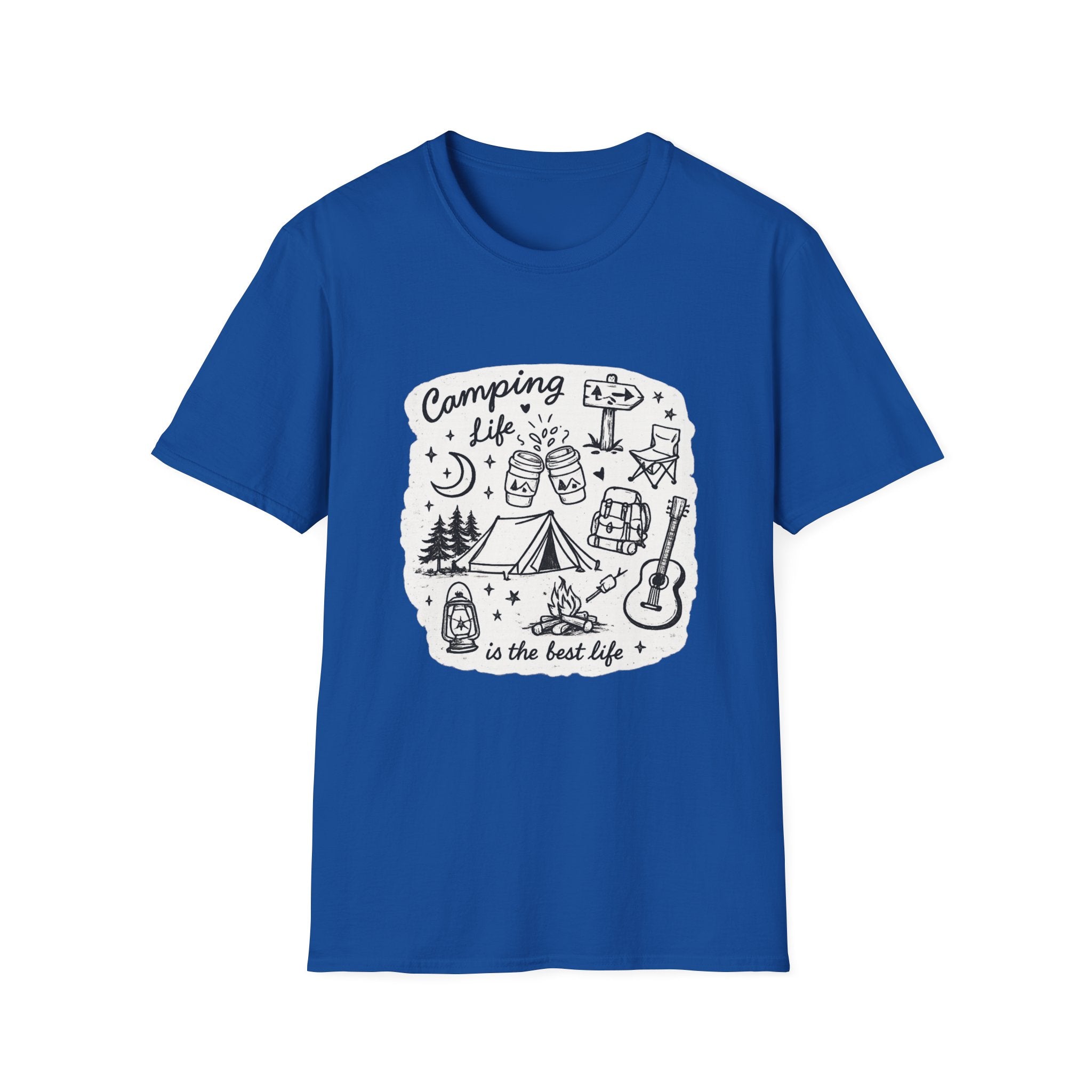 Camping Life T-Shirt — 'Camping Life is the Best Life' Graphic Tee for Outdoor Lovers