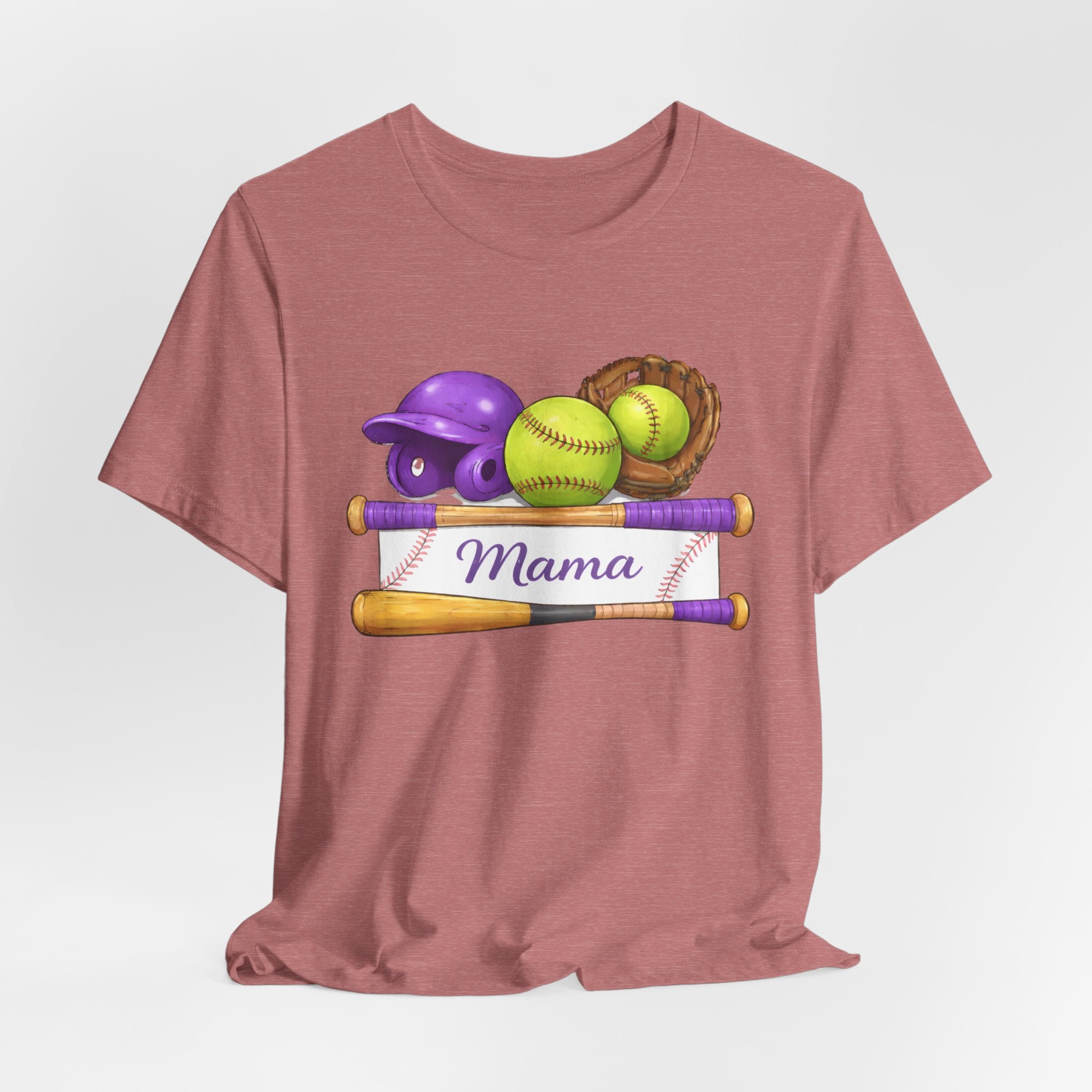 Mama Softball Mom T-Shirt