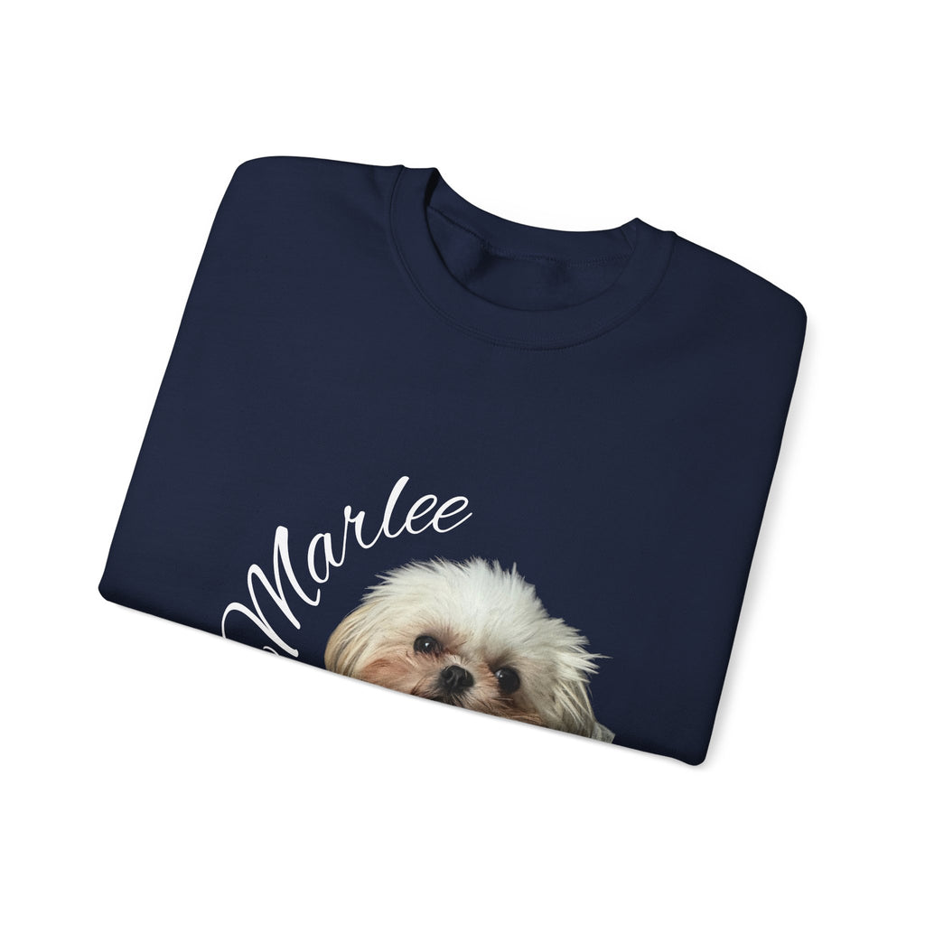 Cute Shih Tzu Puppy Crewneck Sweatshirt — Cozy Dog Lover Pullover