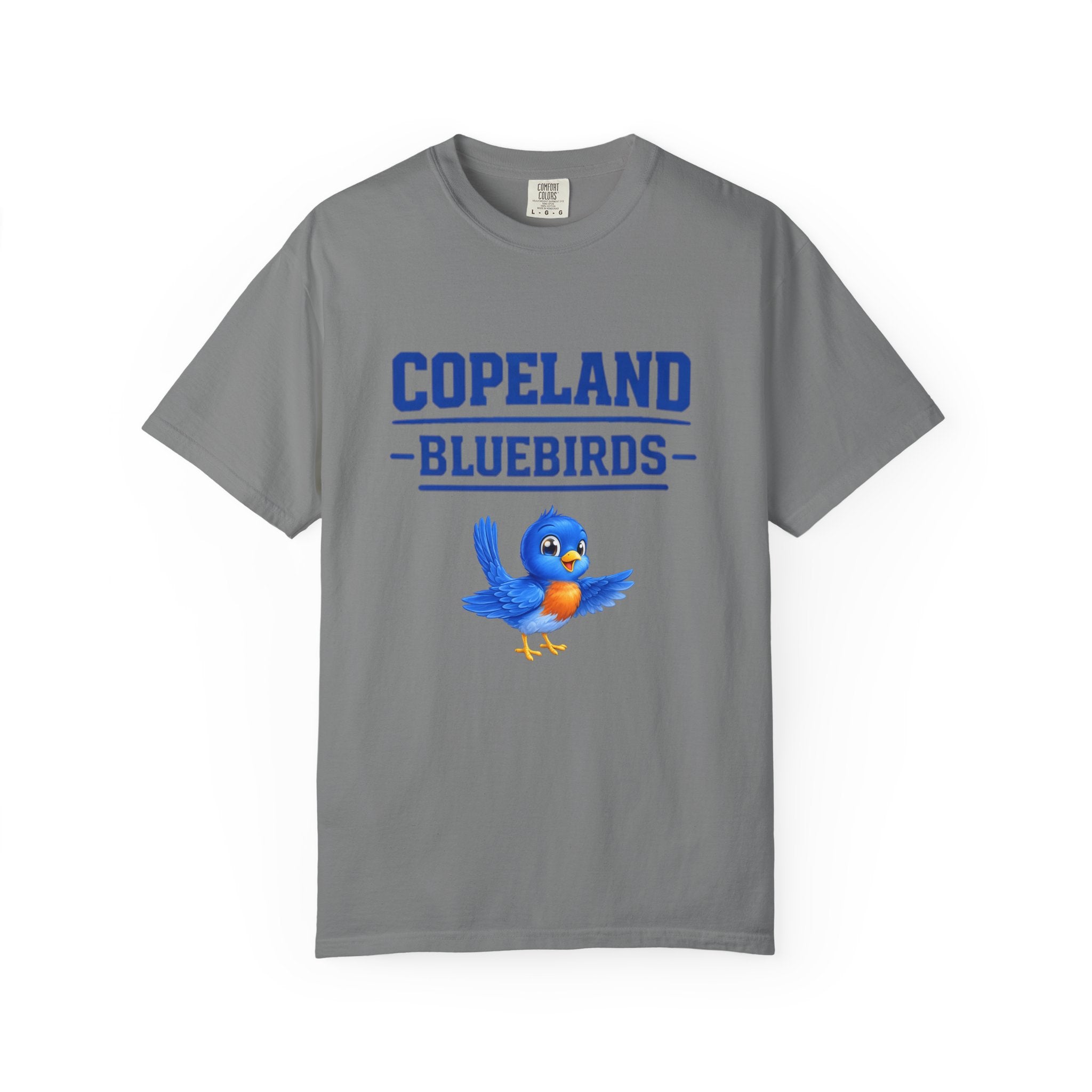 Copeland Bluebirds T-Shirt — Cute Bluebird School Spirit Tee