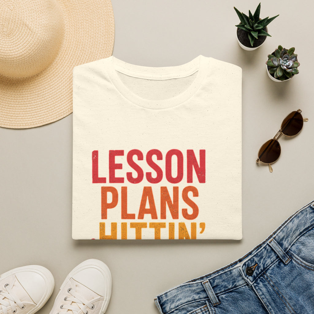 Teacher T-Shirt — "Lesson Plans Hittin' Like a Mixtape" Retro Teacher Gift