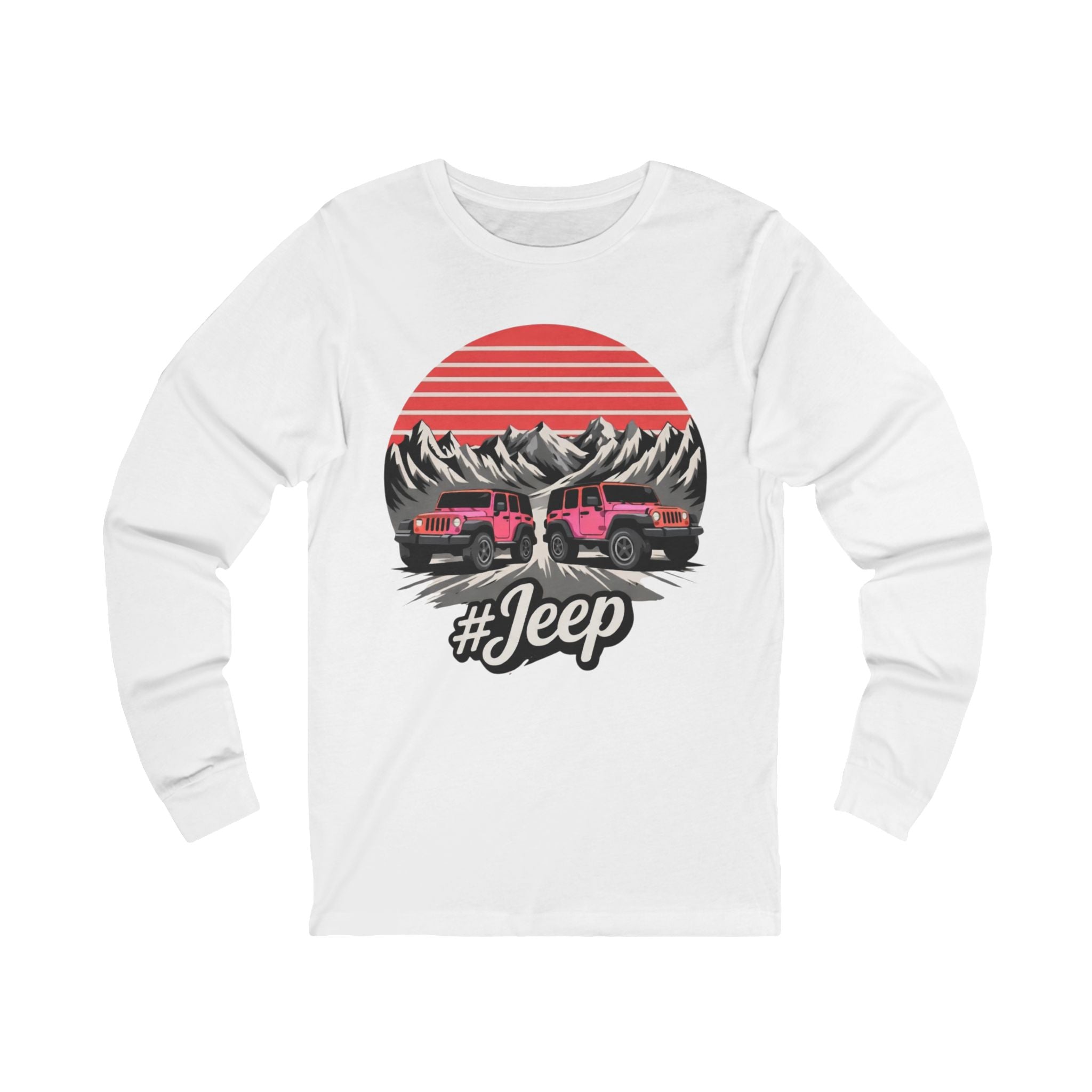 Jeep Off-Road Sunset Long Sleeve Tee