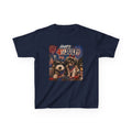 4th of July Kids Tee - Patriotic Dogs 'Happy 4th of July' Graphic Shirt