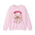 Mama Heart Bow Sweatshirt – Cute Valentine’s Day Mom Crewneck