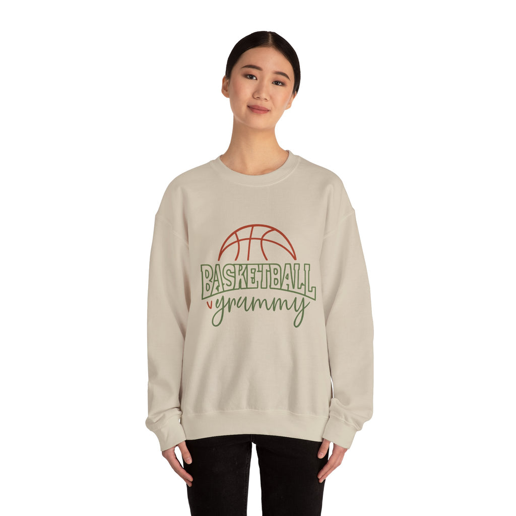 Basketball Grammy Sweatshirt — Cozy Basketball Mom/Grandma Crewneck