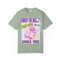 Third Grade Is a Whole Vibe T-Shirt — Cute Pink Raccoon Back-to-School Tee