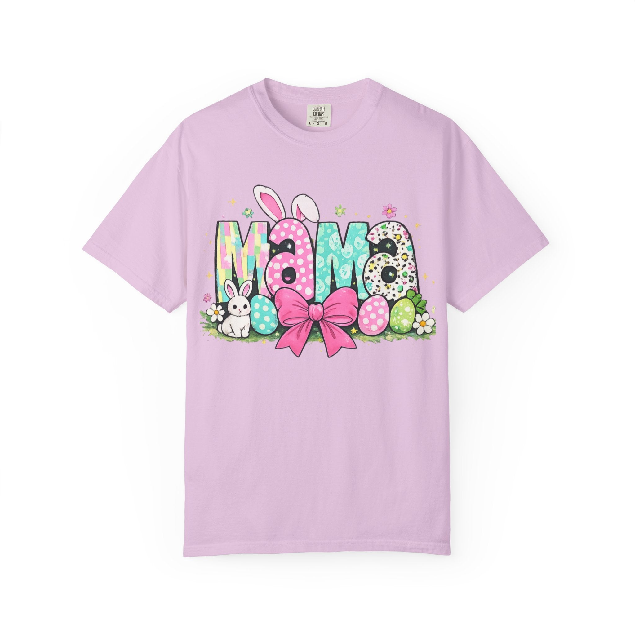 Mama Easter T-Shirt — Pastel Bunny & Egg Spring Shirt