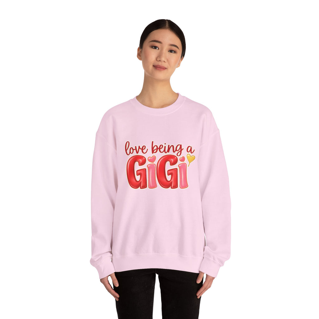 Love Being a GiGi Sweatshirt — Grandma Gift Crewneck