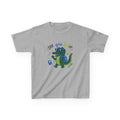 Kids T‑Shirt — "See You Later" Backpacking Alligator Graphic Tee