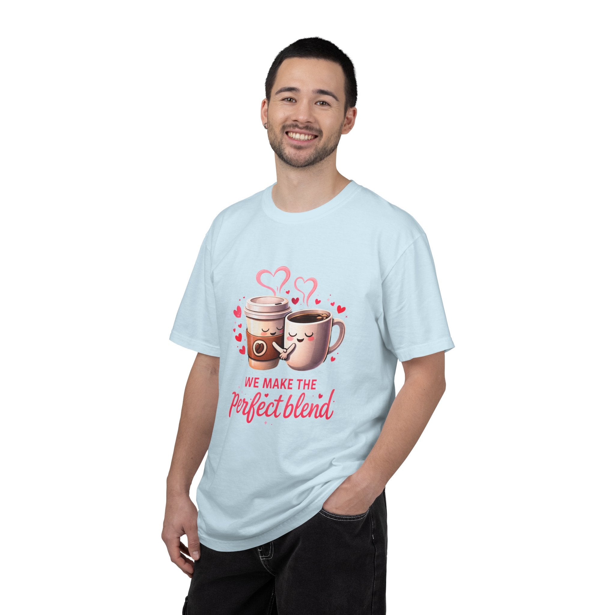 Perfect Blend Coffee Tee — 'We Make the Perfect Blend' Cute Couples T-Shirt