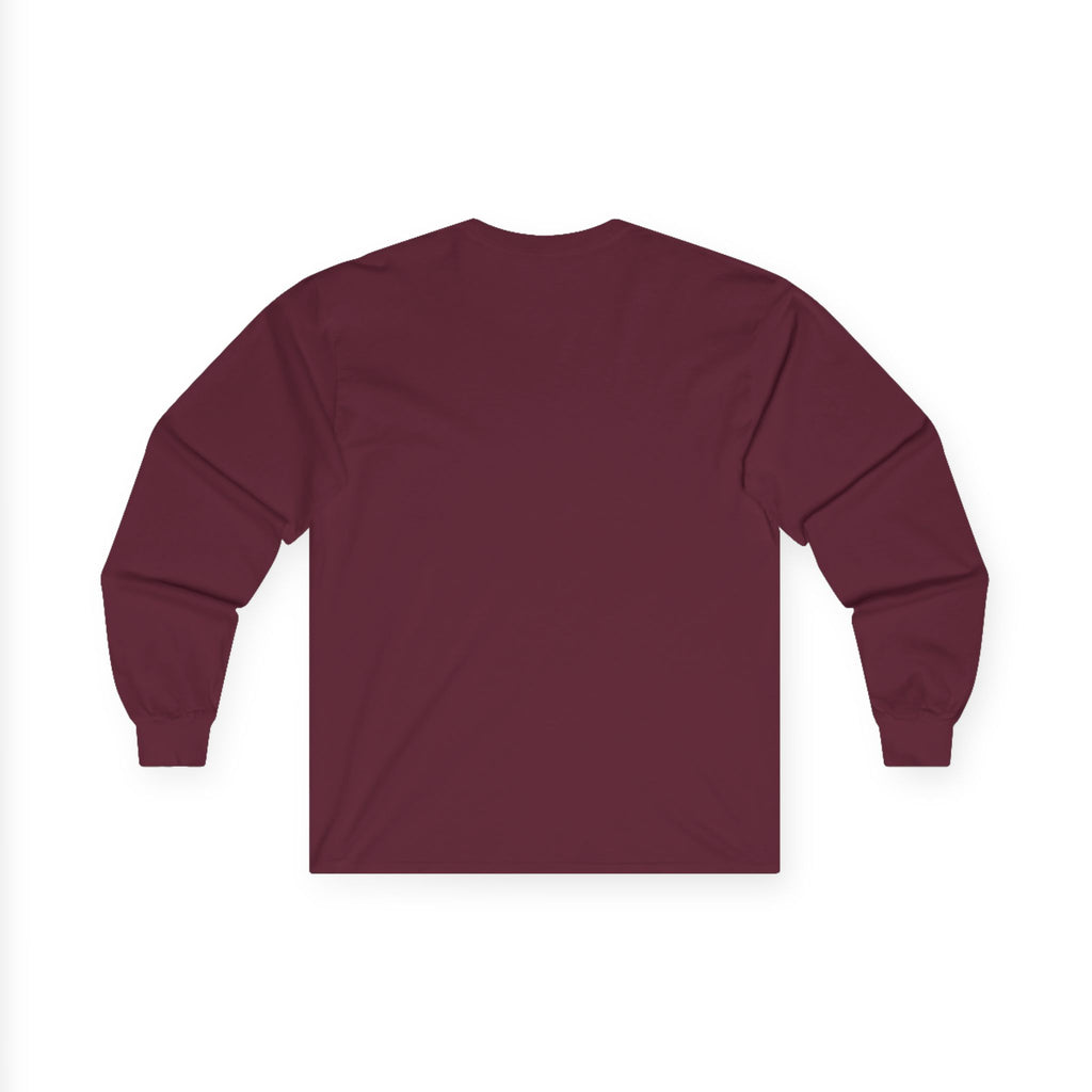 Long Sleeve Tee - Watercolor Pumpkins "#fallbasics" Fall Graphic