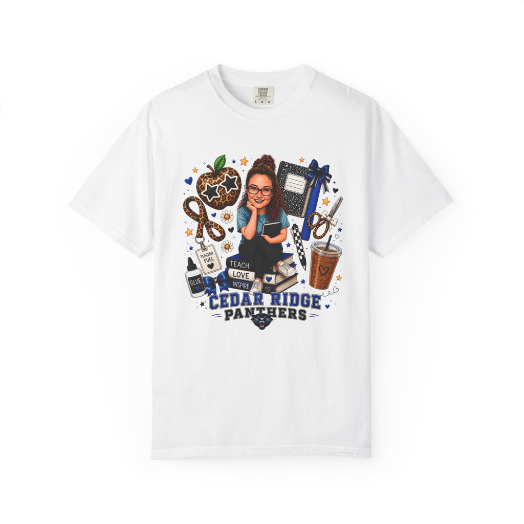 Cedar Ridge Panthers Teacher Graphic T-Shirt