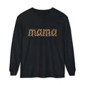 Mama Leopard Print Long Sleeve Tee