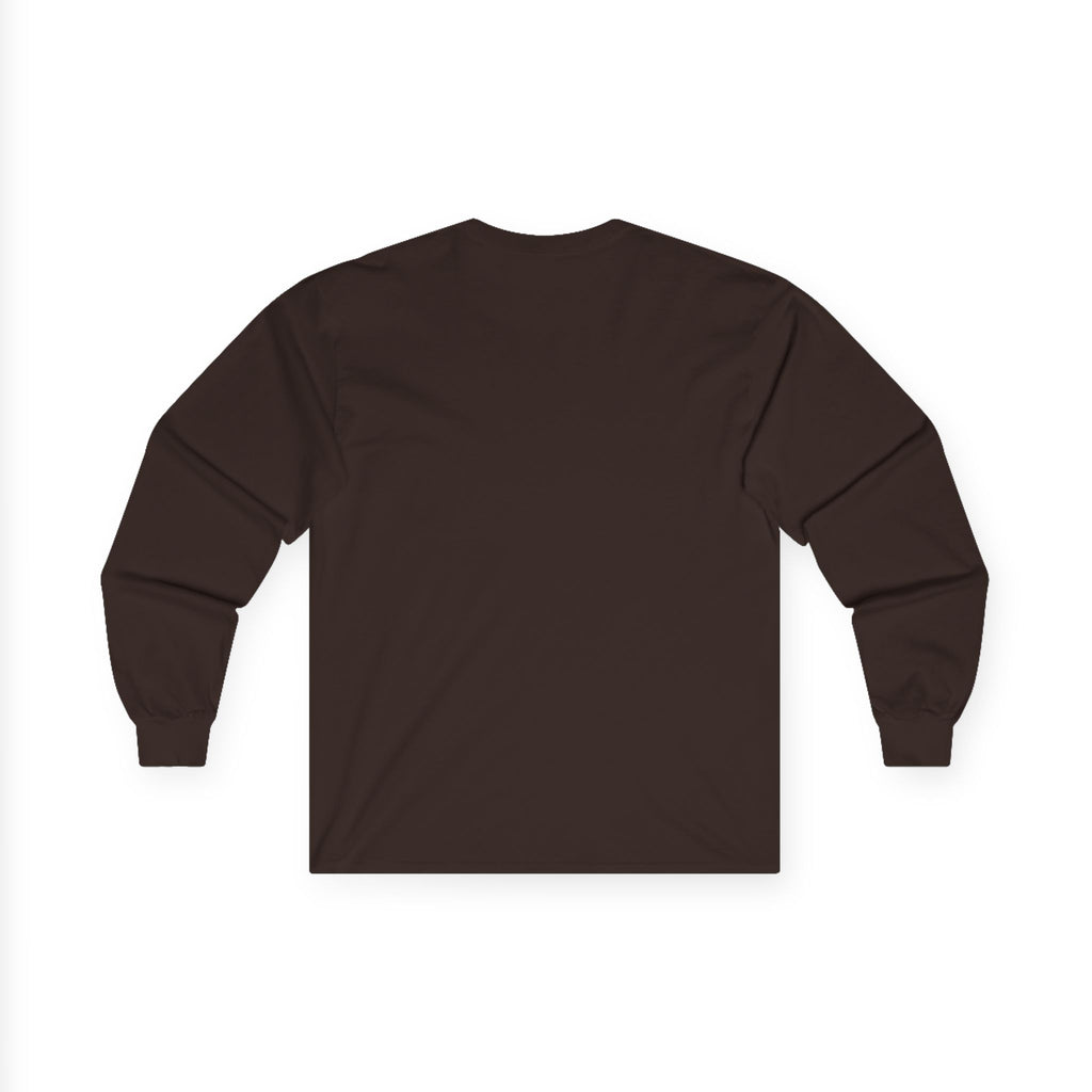 Long Sleeve Tee - Watercolor Pumpkins "#fallbasics" Fall Graphic