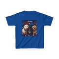 4th of July Kids Tee – Patriotic Dogs "Happy 4th of July"