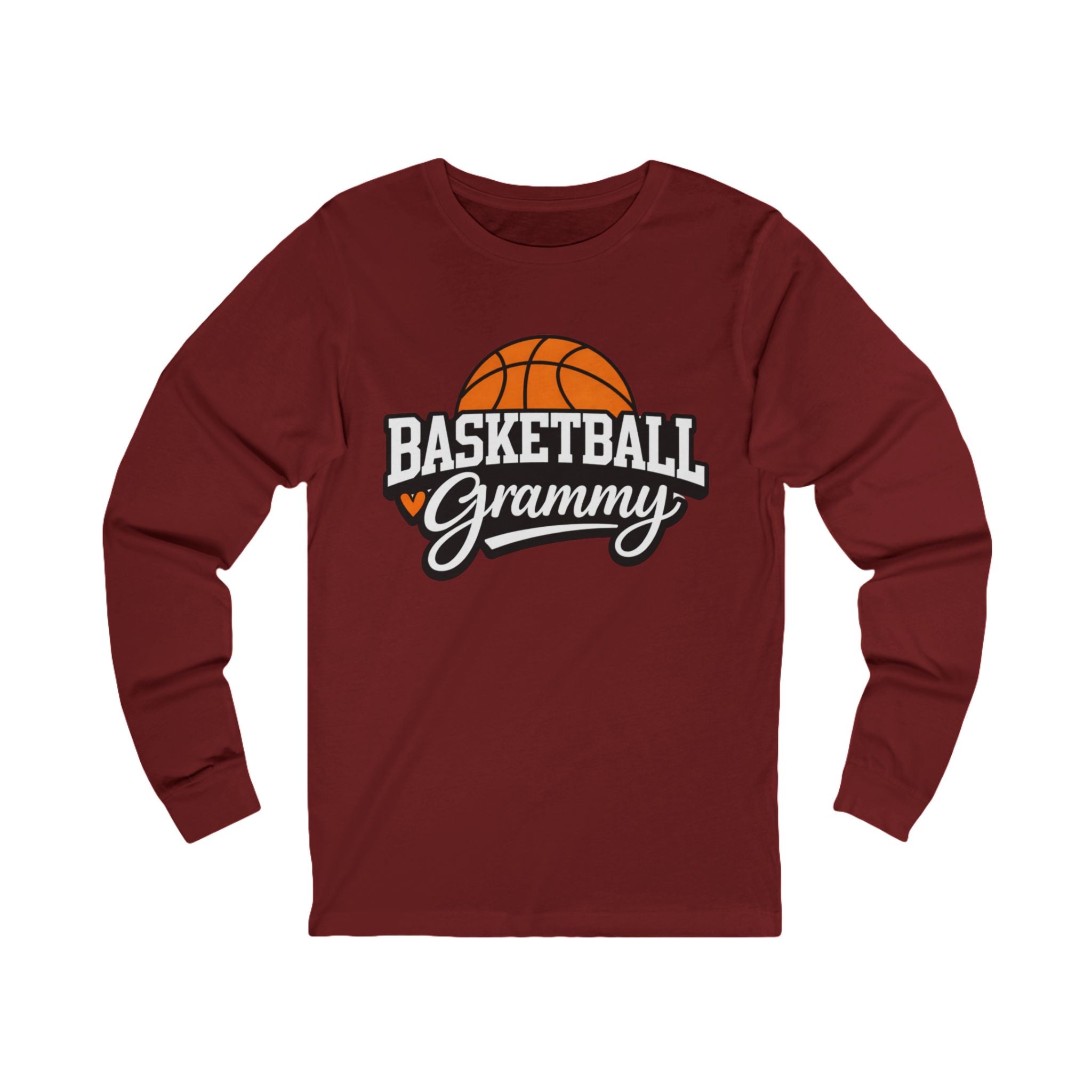 Basketball Grammy Long Sleeve Tee — Gift for Grandmothers & Sports Fans