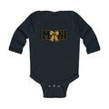 Mini with Floral Accent Infant Long Sleeve Bodysuit