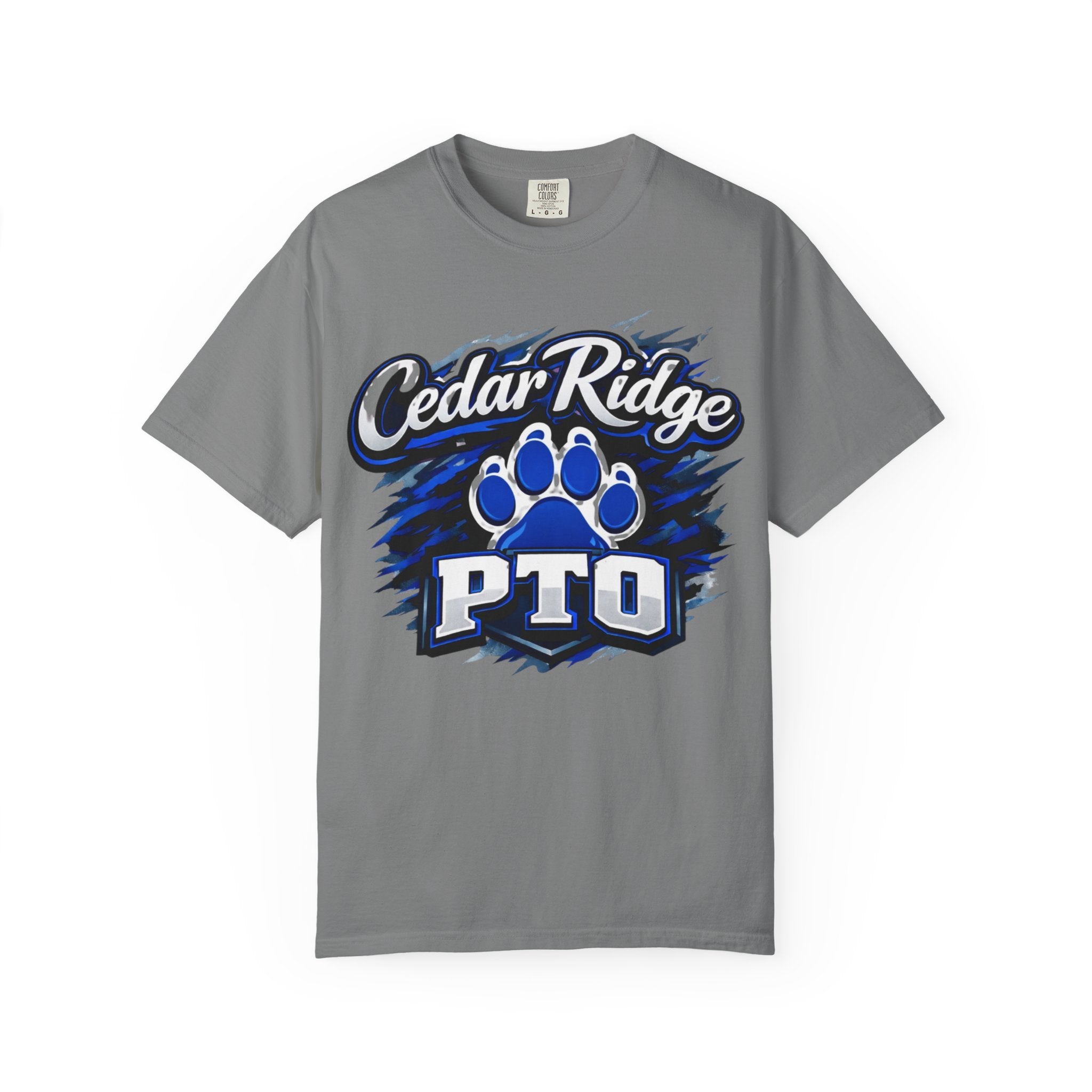 Cedar Ridge PTO Paw Logo T-Shirt