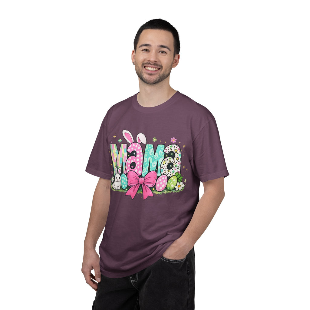 Mama Easter T-Shirt — Pastel Bunny & Egg Spring Shirt