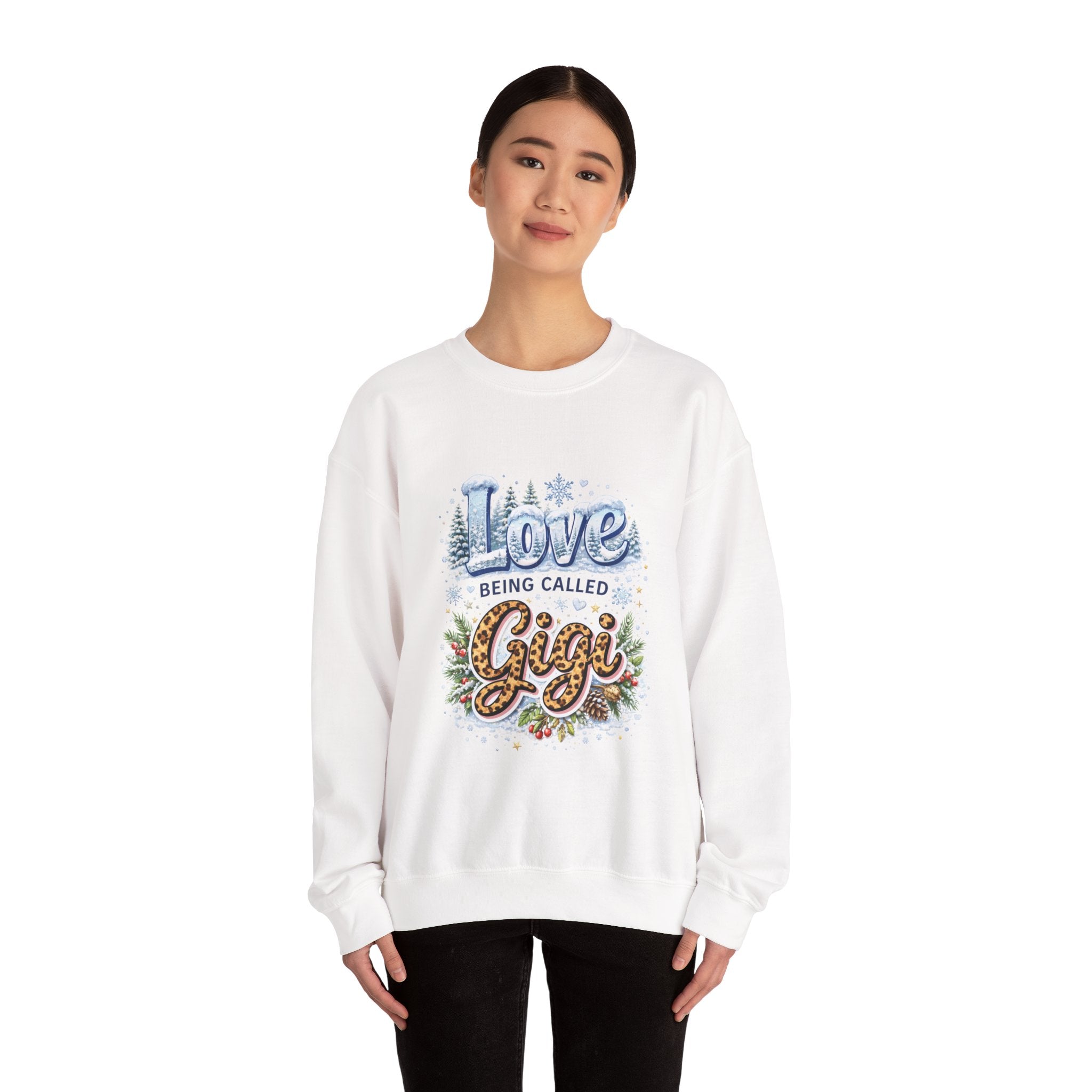 Gigi Sweatshirt - "Love Being Called Gigi" Cozy Grandma Crewneck, Holiday Gift