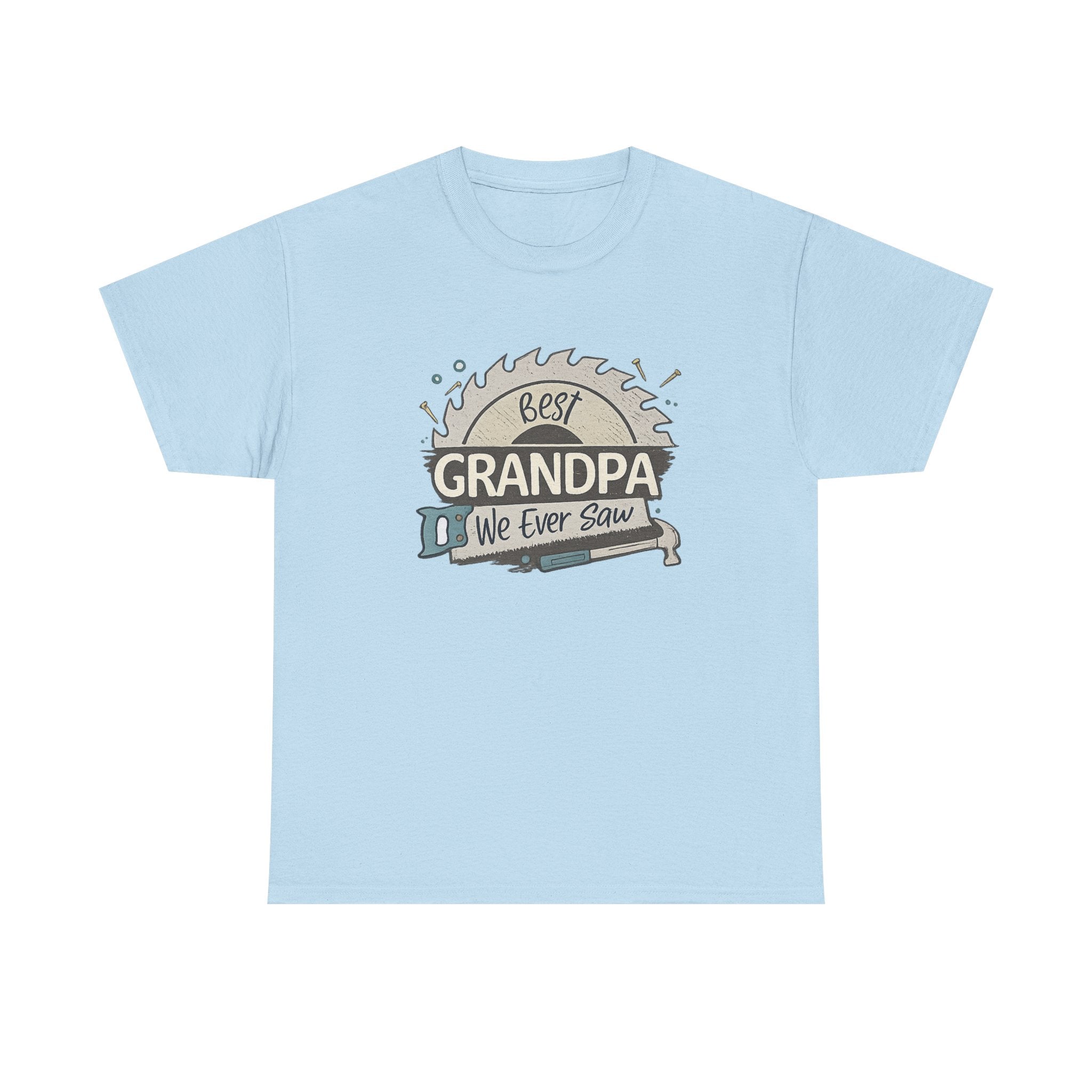 Grandpa T-Shirt — "Best Grandpa We Ever Saw" Vintage Gift Tee for Father’s Day