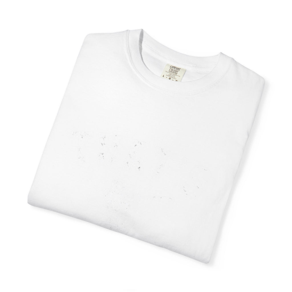 Classic White Garment-Dyed T‑Shirt